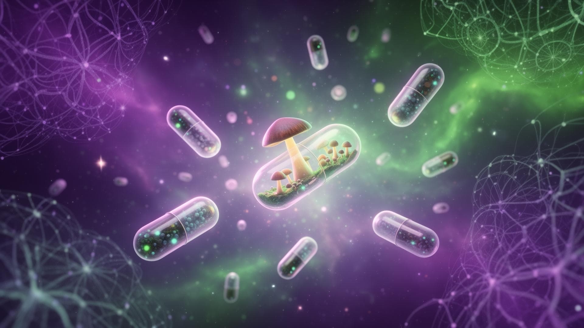 Digital scale measuring dried psilocybin mushrooms for dosage guide